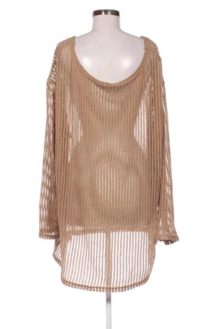 Γυναικεία μπλούζα SHEIN, Μέγεθος XXL, Χρώμα Καφέ, Τιμή 9,99 €