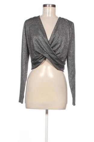 Bluzka damska Sisters Point, Rozmiar L, Kolor Srebrzysty, Cena 22,99 zł