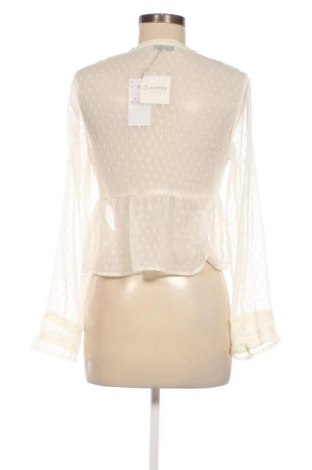 Bluzka damska Stradivarius, Rozmiar XS, Kolor ecru, Cena 77,99 zł