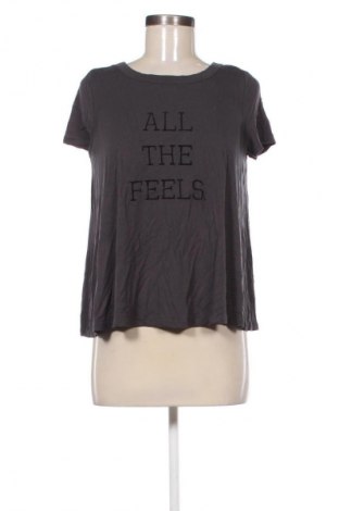 Дамска тениска American Eagle, Размер S, Цвят Сив, Цена 9,00 €