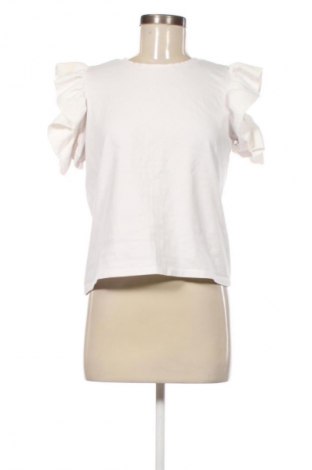 Γυναικεία μπλούζα Zara, Μέγεθος M, Χρώμα Λευκό, Τιμή 10,99 €