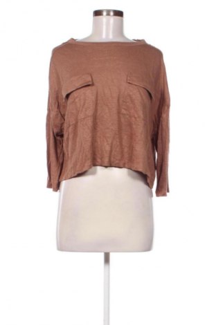 Damen Shirt Zara, Größe S, Farbe Braun, Preis € 17,99