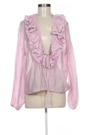 Дамска блуза Zara, Размер XL, Цвят Лилав, Цена 14,31 €