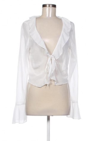 Damski kardigan H&M Divided, Rozmiar L, Kolor Biały, Cena 71,99 zł