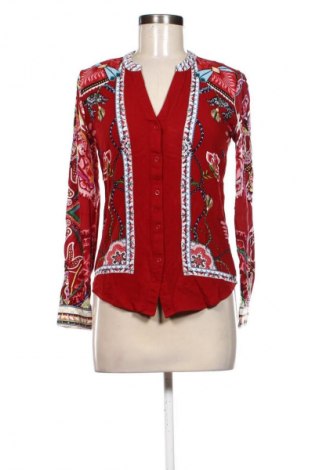 Γυναικείο πουκάμισο Desigual, Μέγεθος XS, Χρώμα Πολύχρωμο, Τιμή 23,99 €