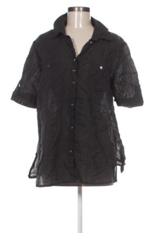 Γυναικείο πουκάμισο Fer, Μέγεθος XL, Χρώμα Μαύρο, Τιμή 8,99 €