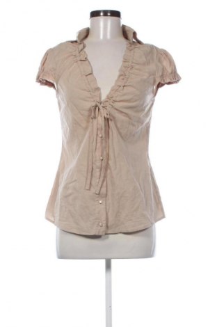 Γυναικείο πουκάμισο Glam, Μέγεθος S, Χρώμα  Μπέζ, Τιμή 14,99 €