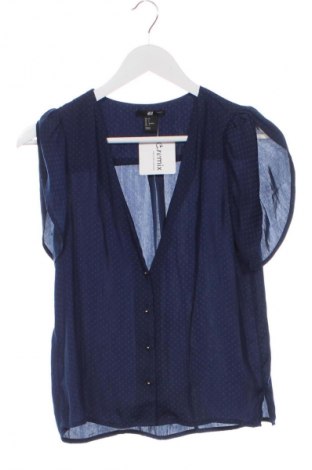 Γυναικείο πουκάμισο H&M, Μέγεθος XS, Χρώμα Πολύχρωμο, Τιμή 9,99 €