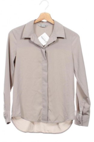 Γυναικείο πουκάμισο H&M, Μέγεθος XS, Χρώμα Γκρί, Τιμή 13,00 €