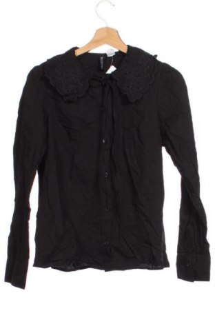 Dámská košile  H&M Divided, Velikost XS, Barva Černá, Cena  119,00 Kč