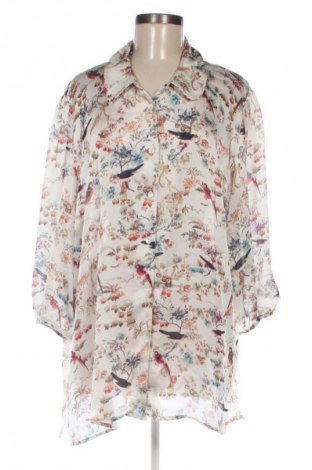 Γυναικείο πουκάμισο Himmelblau by Lola Paltinger, Μέγεθος XXL, Χρώμα Πολύχρωμο, Τιμή 7,99 €