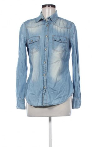 Γυναικείο πουκάμισο Mango, Μέγεθος M, Χρώμα Μπλέ, Τιμή 13,99 €