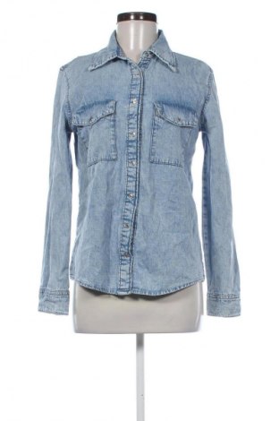 Γυναικείο πουκάμισο Mango, Μέγεθος S, Χρώμα Μπλέ, Τιμή 11,99 €