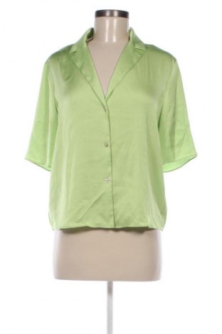 Γυναικείο πουκάμισο Mango, Μέγεθος M, Χρώμα Πράσινο, Τιμή 10,99 €