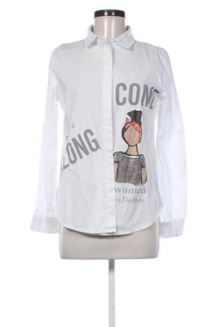 Γυναικείο πουκάμισο NEW COLLECTION, Μέγεθος L, Χρώμα Λευκό, Τιμή 21,99 €