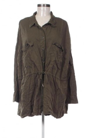 Dámská košile  ONLY Carmakoma, Velikost 3XL, Barva Zelená, Cena  209,00 Kč