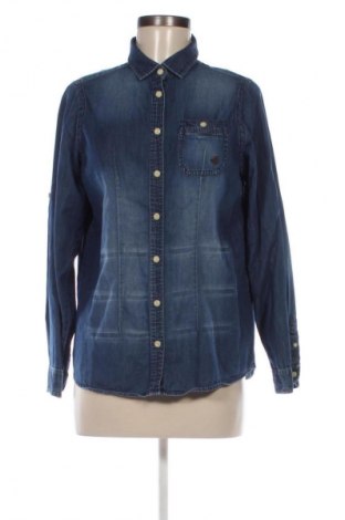Γυναικείο πουκάμισο Riv/Sd, Μέγεθος XL, Χρώμα Μπλέ, Τιμή 21,99 €