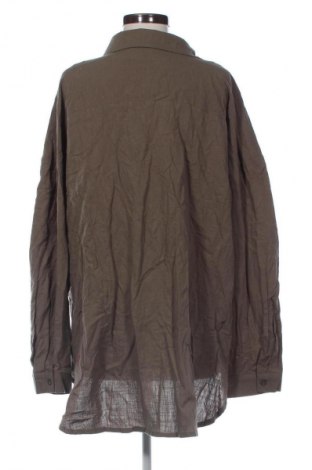 Γυναικείο πουκάμισο SHEIN, Μέγεθος 4XL, Χρώμα Πράσινο, Τιμή 10,99 €