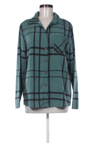 Γυναικείο πουκάμισο SHEIN, Μέγεθος M, Χρώμα Πράσινο, Τιμή 12,99 €