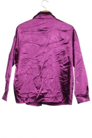 Γυναικείο πουκάμισο SHEIN, Μέγεθος XS, Χρώμα Βιολετί, Τιμή 4,99 €