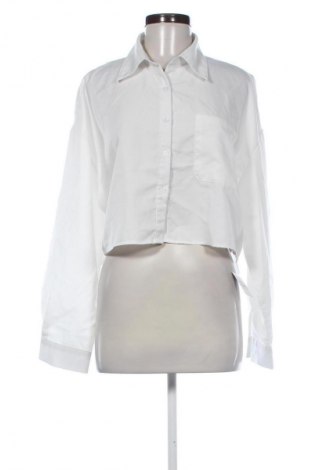 Γυναικείο πουκάμισο SHEIN, Μέγεθος M, Χρώμα Λευκό, Τιμή 13,00 €