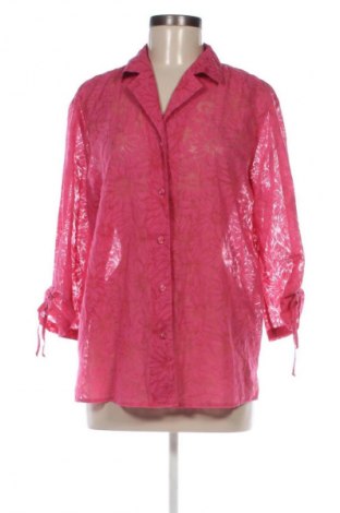Γυναικείο πουκάμισο Unbranded, Μέγεθος L, Χρώμα Ρόζ , Τιμή 10,93 €