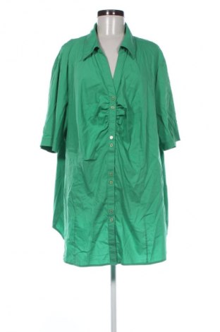 Γυναικείο πουκάμισο Unbranded, Μέγεθος 3XL, Χρώμα Πράσινο, Τιμή 12,78 €