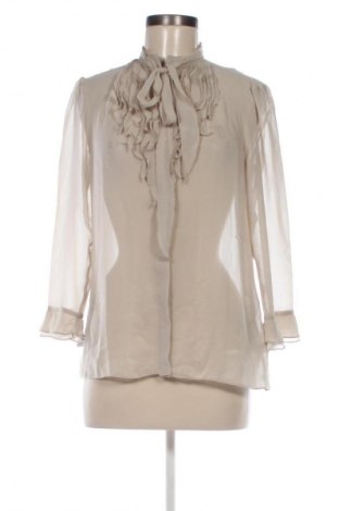 Γυναικείο πουκάμισο United Colors Of Benetton, Μέγεθος S, Χρώμα  Μπέζ, Τιμή 9,99 €