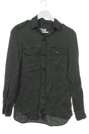 Γυναικείο πουκάμισο Zara, Μέγεθος XS, Χρώμα Πράσινο, Τιμή 8,99 €