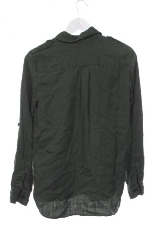 Γυναικείο πουκάμισο Zara, Μέγεθος XS, Χρώμα Πράσινο, Τιμή 8,99 €