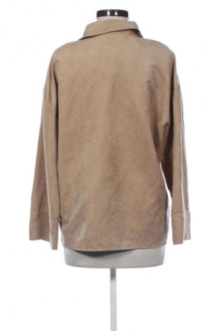 Γυναικείο πουκάμισο Zara, Μέγεθος S, Χρώμα  Μπέζ, Τιμή 12,99 €