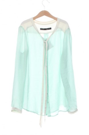 Damska koszula Zara, Rozmiar XS, Kolor Niebieski, Cena 35,99 zł