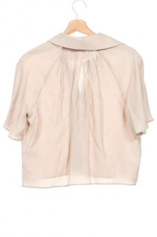 Дамска риза Zara, Размер XS, Цвят Бежов, Цена 14,00 €