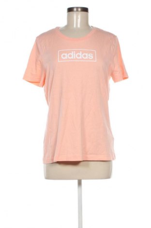 Γυναικείο t-shirt Adidas, Μέγεθος L, Χρώμα Ρόζ , Τιμή 13,79 €