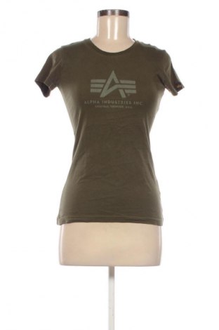 Dámské tričko Alpha Industries, Velikost S, Barva Zelená, Cena  397,00 Kč