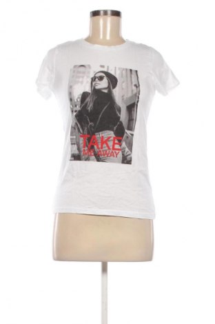 Damski T-shirt Amisu, Rozmiar XS, Kolor Kolorowy, Cena 25,99 zł