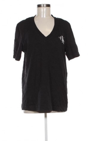 Damen T-Shirt Calvin Klein Jeans, Größe XL, Farbe Schwarz, Preis 22,99 €