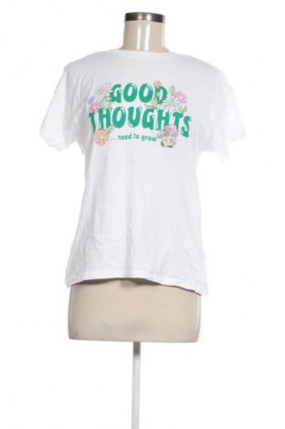 Γυναικείο t-shirt Clockhouse, Μέγεθος S, Χρώμα Λευκό, Τιμή 10,99 €