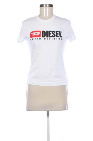 Γυναικείο t-shirt Diesel, Μέγεθος S, Χρώμα Λευκό, Τιμή 28,94 €