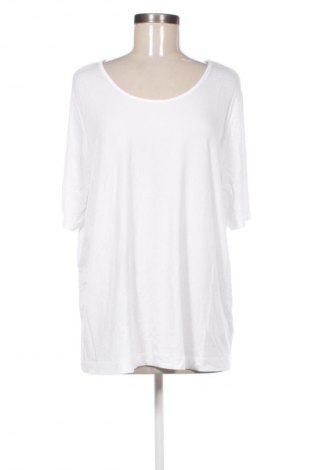 Γυναικείο t-shirt Gina Laura, Μέγεθος XL, Χρώμα Λευκό, Τιμή 12,00 €