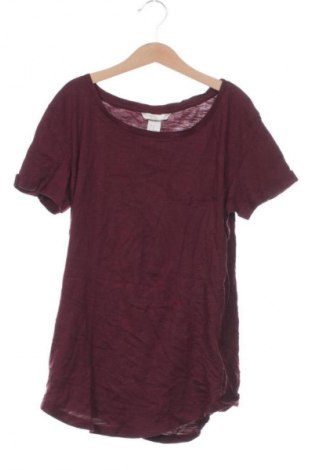 Дамска тениска H&M, Размер XS, Цвят Червен, Цена 9,20 €