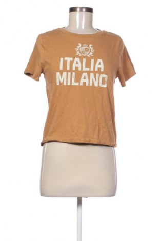 Damski T-shirt H&M Divided, Rozmiar M, Kolor Beżowy, Cena 48,23 zł