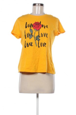 Дамска тениска H&M Divided, Размер L, Цвят Жълт, Цена 5,11 €