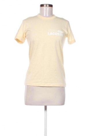 Női póló Lacoste, Méret S, Szín Sárga, Ár 16 729 Ft