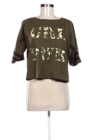 Dámské tričko Mshll Girl, Velikost XL, Barva Zelená, Cena  229,00 Kč