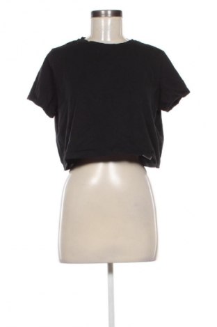 Γυναικείο t-shirt NA-KD, Μέγεθος L, Χρώμα Μαύρο, Τιμή 6,99 €