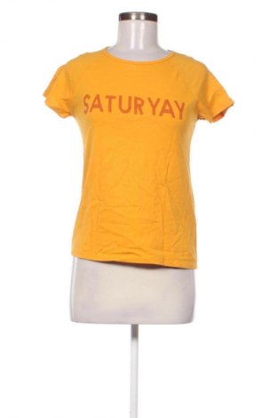Γυναικείο t-shirt Ole By Koton, Μέγεθος S, Χρώμα Πορτοκαλί, Τιμή 7,99 €