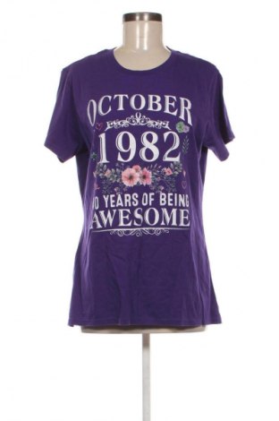 Dámské tričko Port & Company, Velikost L, Barva Fialová, Cena  249,00 Kč