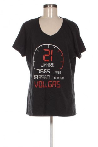 Γυναικείο t-shirt Port & Company, Μέγεθος XXL, Χρώμα Μαύρο, Τιμή 7,99 €