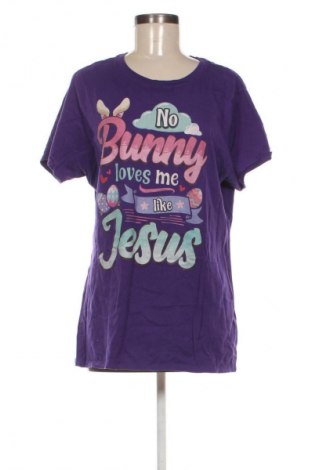 Dámské tričko Port & Company, Velikost XL, Barva Fialová, Cena  249,00 Kč